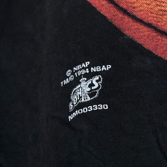 VTG 1994 Seattle Super Sonics Shirt Nutmeg Size XL - Picture 5 of 7